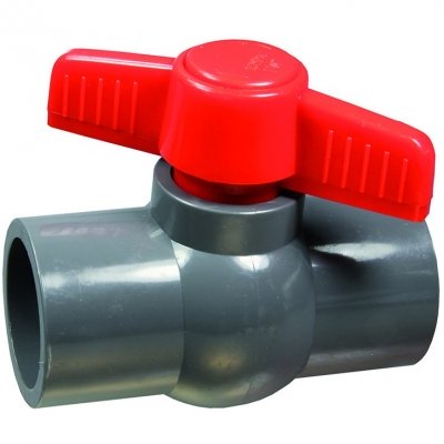 Valvola A Saracinesca In PVC 20-63 Mm - Flusso Regolabile Con Volantino 2160°